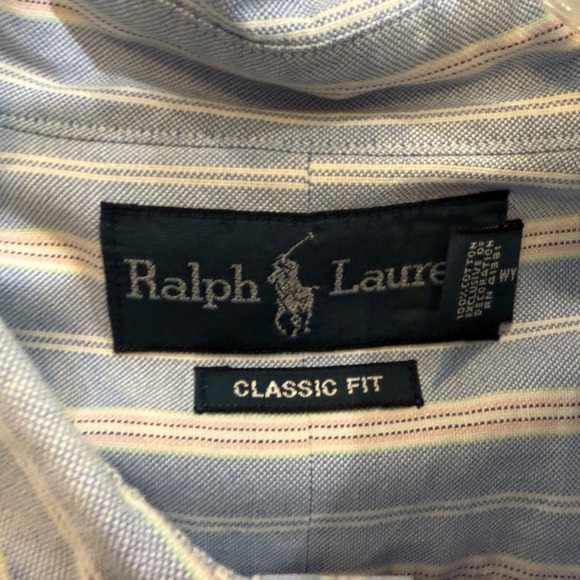 Men’s Polo Ralph Lauren Classic Fit button up- Big & Tall. Size 2XLT - Picture 6 of 6